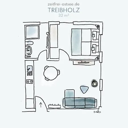 ZEITFREI Urlaubsappartememts Steffenshagen Zimmer foto