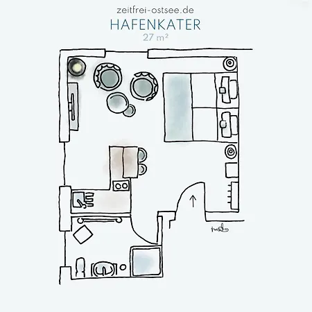ZEITFREI Urlaubsappartememts Steffenshagen Zimmer foto